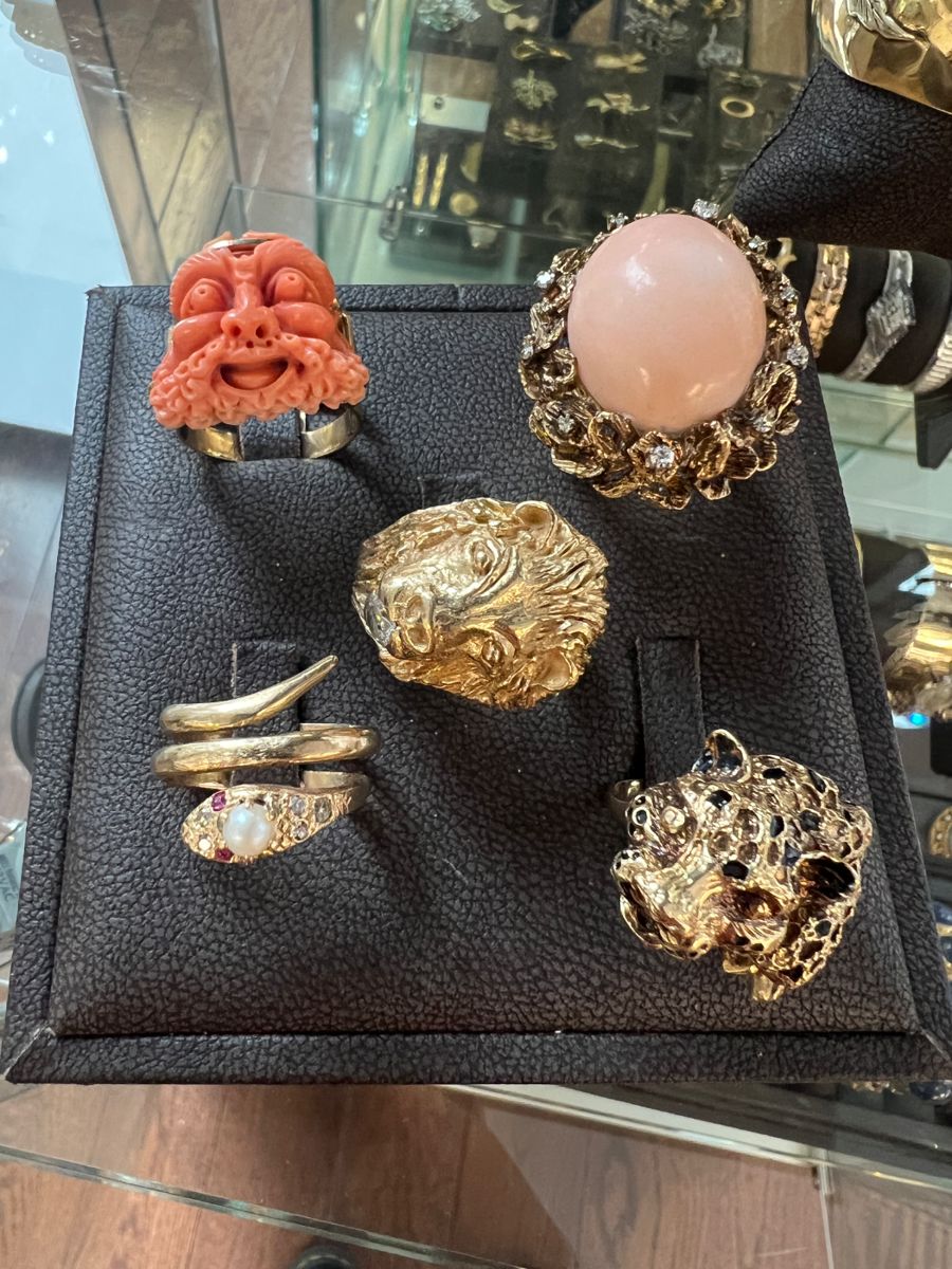 Vintage Cocktail Rings