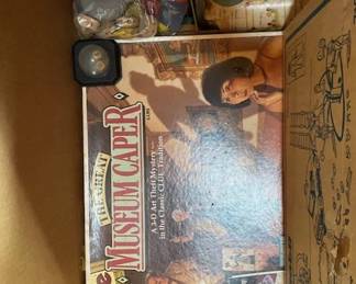 Museum caper board game