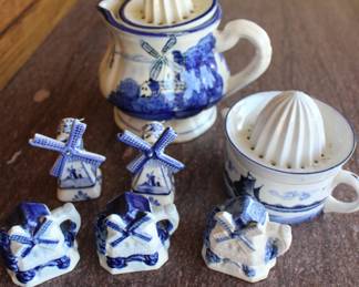 More blue and white