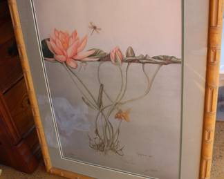 Nicely framed wall art