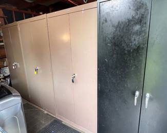 Metal cabinets