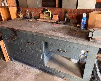 Vintage workbench