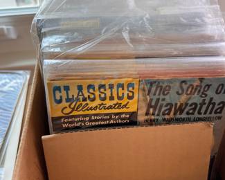 Vintage comic books