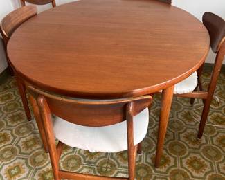 Danish modern dining set
