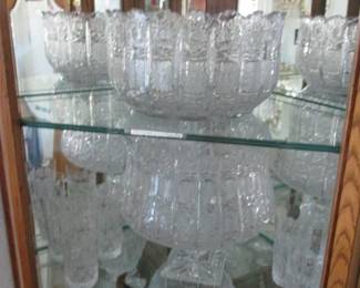 Brilliant Queens Cut Crystal Bowl