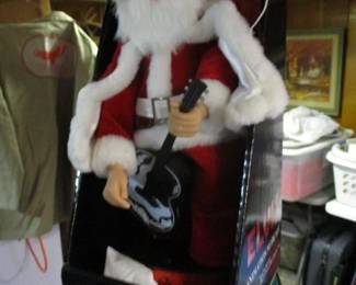 Dancing Elvis Santa