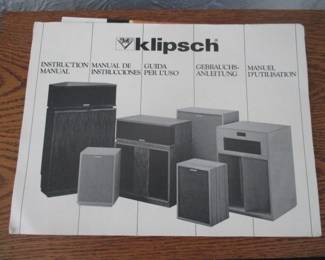Klipsch Floor Speakers