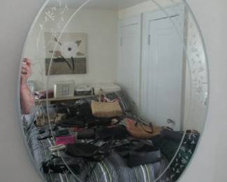 Ornate Oval Mirror