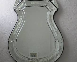 Vintage Ornate Wall Mirror