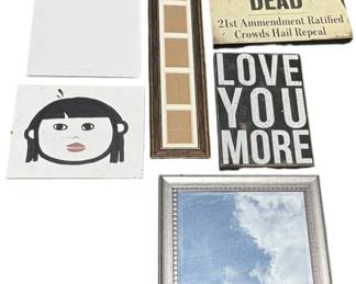 Artist Canvases and Assorted Wall Art
