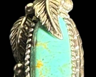 Turquoise Sterling Pendant