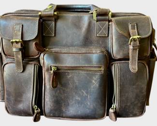 Leather Messenger Bag