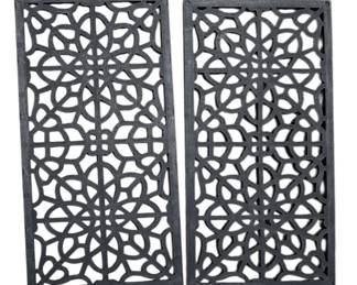 Black Plastic Decorative Panels