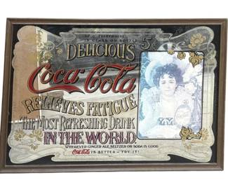 CocaCola Mirrored Wall Art
