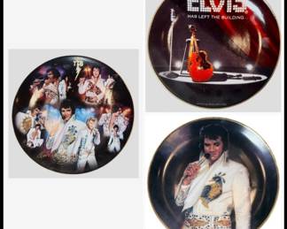 Elvis Collectible Plates