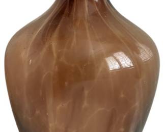 Swirled Glass Vase