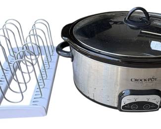 Crock Pot and Lid Storage