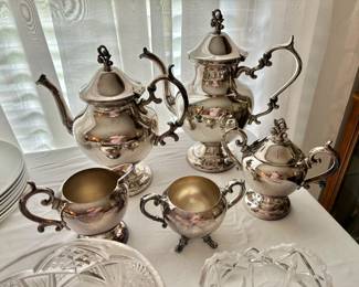 Silverplate Tea Service