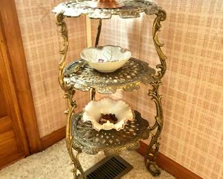Brass Shelves
