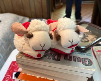 Lamb Chop slippers - so cute!!