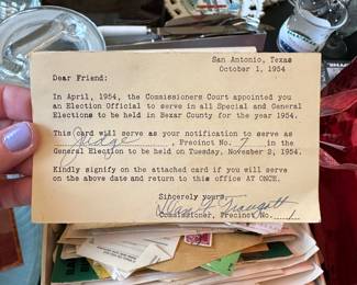 Vintage ephemera