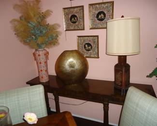 Drexel sofa/entry table