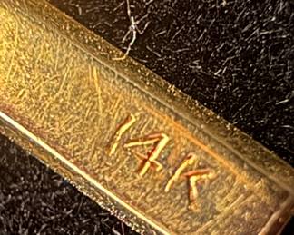 14K Gold Cross