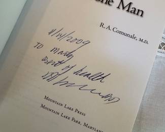 "Requiem for the Bone Man" Autographed by R.A. Comunale