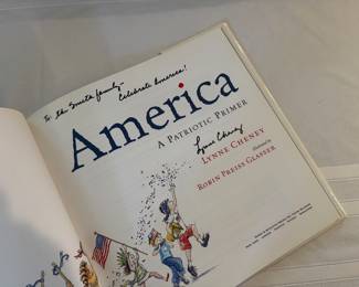 "America A Patriotic Primer" Autographed by Lynne Cheney