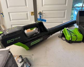 Greenworks Pro Brushless Blower with Battery & Charger