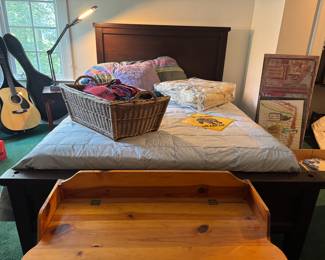 Queen Size Bed with New Mattress