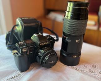 Minolta Maxxum 7000 SLR Film Camera with Zoom Lens