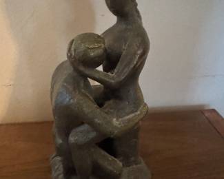 Bronze Couple Statue