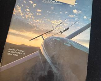 Air & Space Magazine Autographed by Chuck Yeager