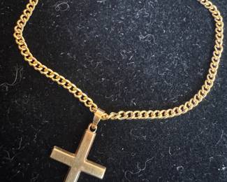 14K Gold Cross