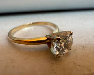14K Gold & Diamond Engagement Ring