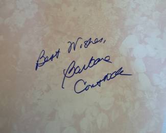 "The Congressional Club Cookbook" Autographed by Barbara Comstock