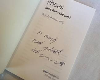 "Shoes Tails From the Past" Autographed by R.A. Comunale