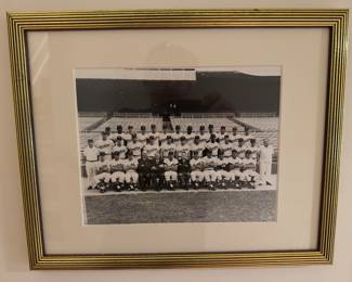 Vintage Framed Washington Senators Team Photo
