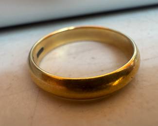 14K Gold Wedding Band