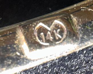 14K Gold Bangle