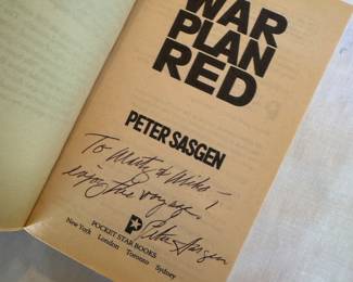 "War Plan Red" Autographed by Peter Sasgen