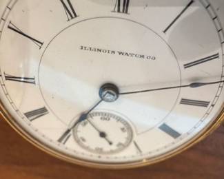 18K Gold Illinois Watch Co. Pocket Watch