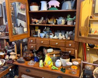 All kinds of vintage decor and implements are at Red Queen's Attic.