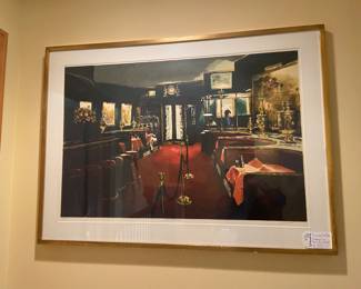 'Russian Tea Room Samovar' by Harry McCormick- signed and numbered 171/250