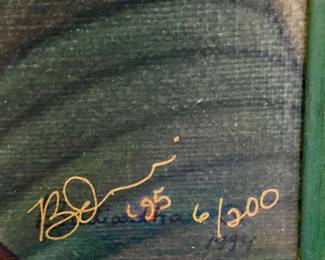 Tropical Botanical Painting 6/200 ‘95
South America 