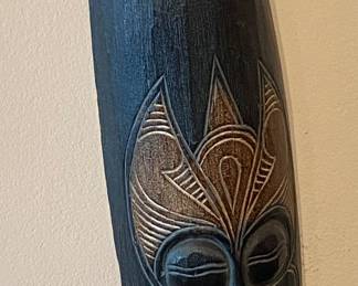 Nassau wooden tribal mask
