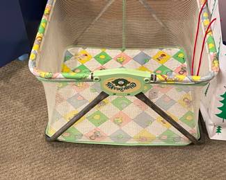 Vintage Cabbage Patch playpen