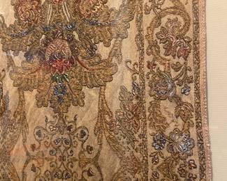 Antique framed Tapestry