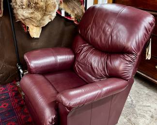 Leather La-Z-Boy recliner